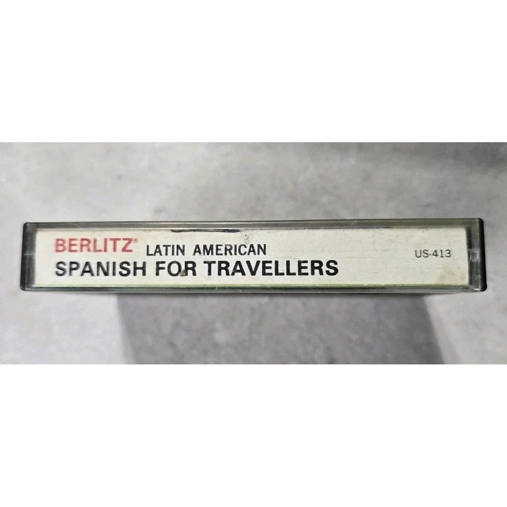 Berlitz Latin-American Spanish for Travelers Cassette Plus 32-Page Miniscript